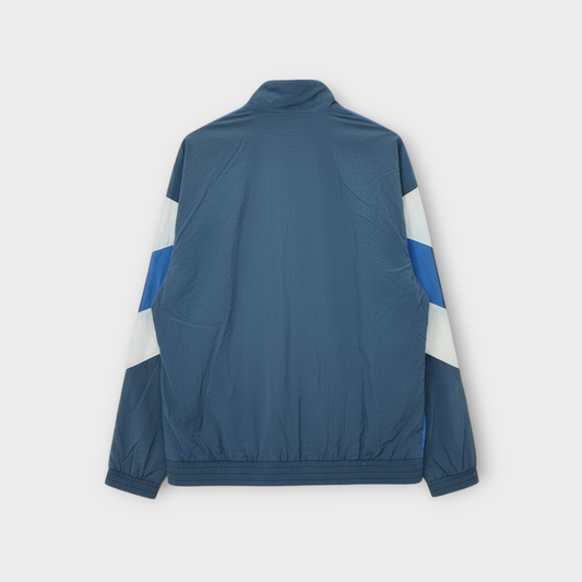Adidas Originals Windbreaker Jacket – Navy/Teal Chevron 90s (M/L)