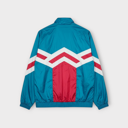 Adidas Originals Vintage Track Jacket – Blue/Red Chevron 90s (XL)