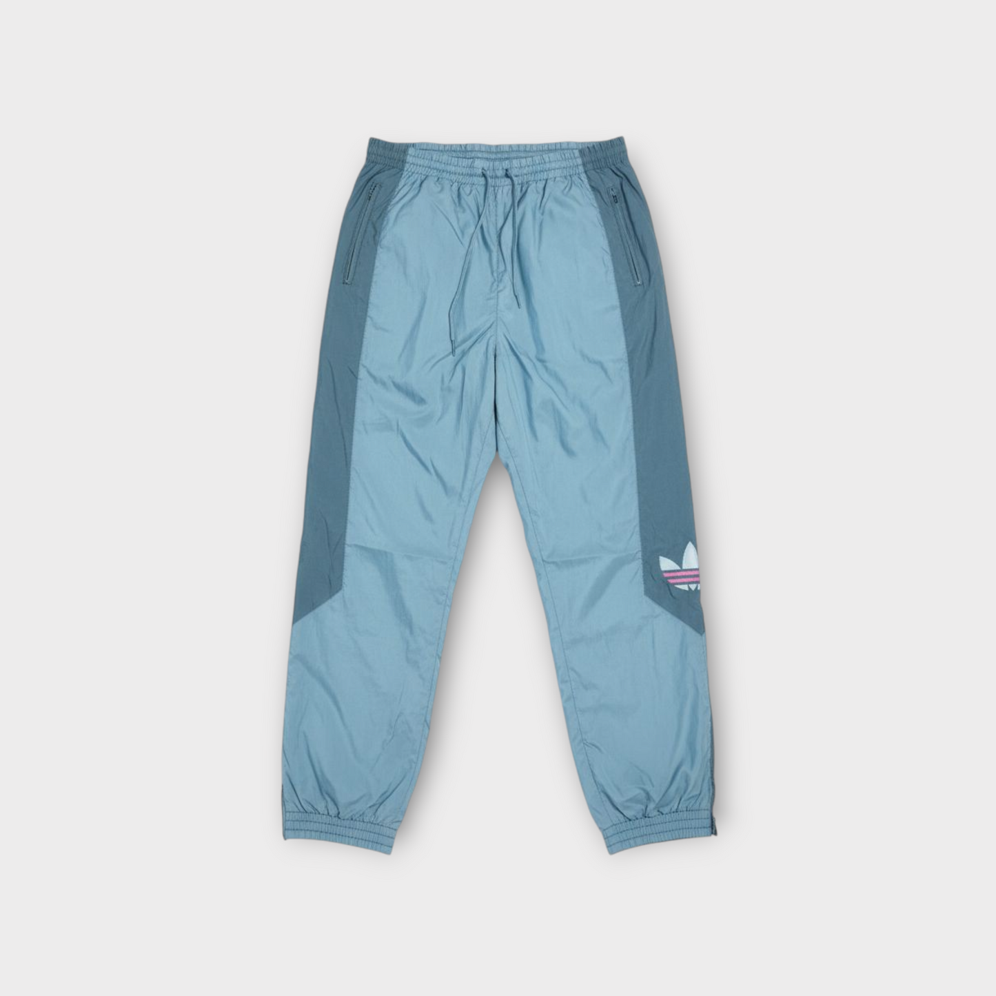 Adidas Originals Tracksuit – Teal & Pink Chevron 90s (L)