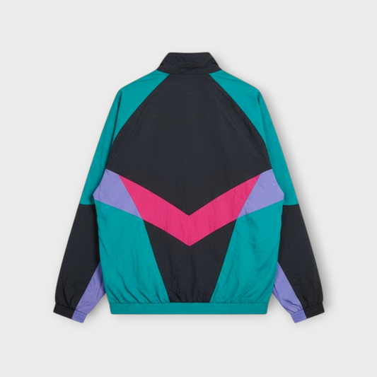 Adidas Originals Track Jacket – Teal, Navy & Magenta 90s