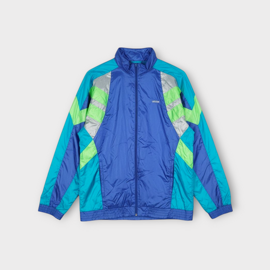 Adidas Originals Track Jacket – Royal Blue, Aqua & Neon 90s