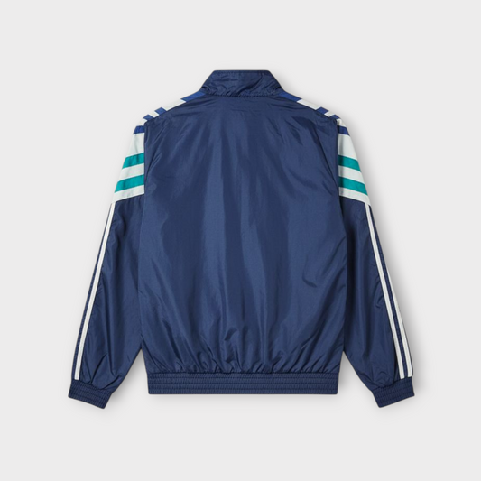 Adidas Originals Track Jacket – Navy, Teal & White 90s
