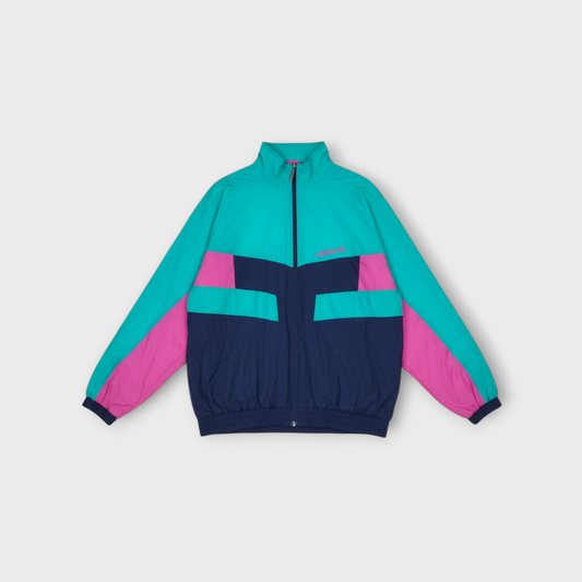Adidas Originals Tracksuit – Teal, Navy & Pink “FAM” Logo 80s/90s
