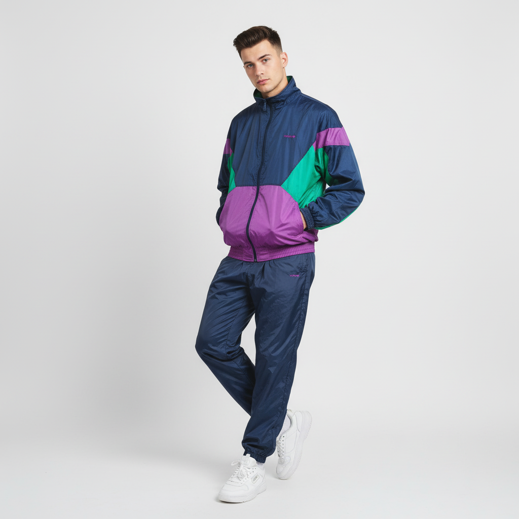 Adidas Originals Vintage Tracksuit “Galaxy Pop” (90s Edition) (L)