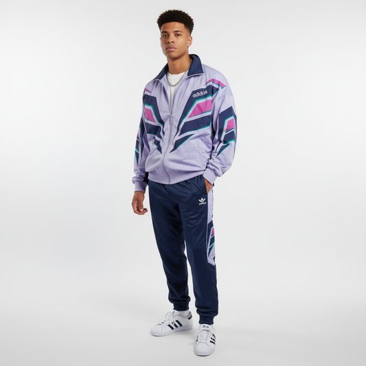 Adidas Vintage Tracksuit 90s “Lavanda Neon” (L)