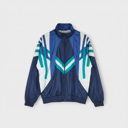 Adidas Originals Track Jacket – Navy, Teal & White 90s