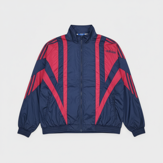 Adidas Originals Track Jacket – Navy & Red 90s
