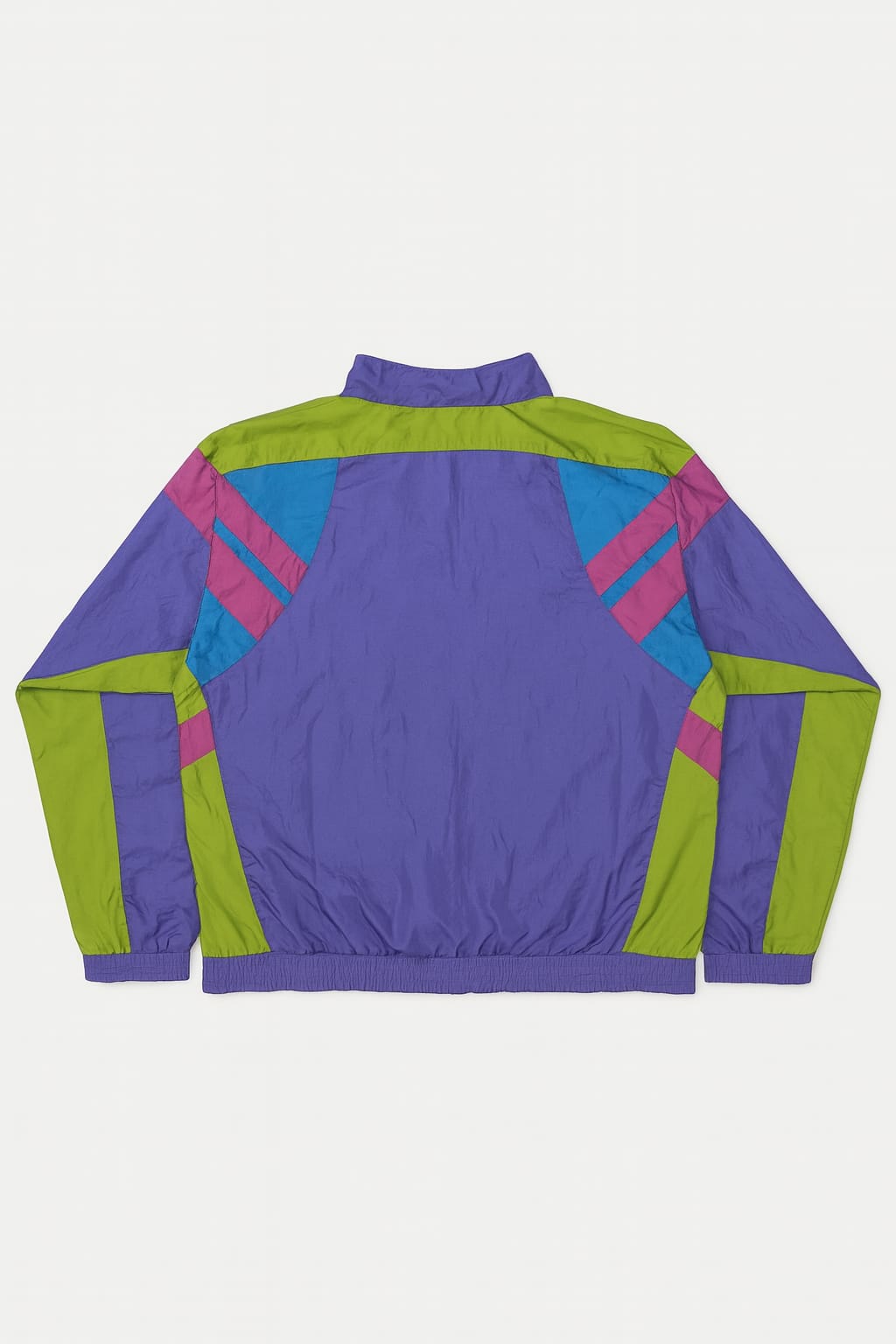 Adidas Originals 90s Colorblock Windbreaker – Purple/Green