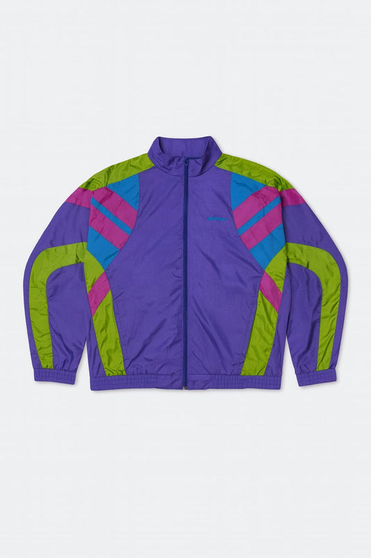 Adidas Originals 90s Colorblock Windbreaker – Purple/Green