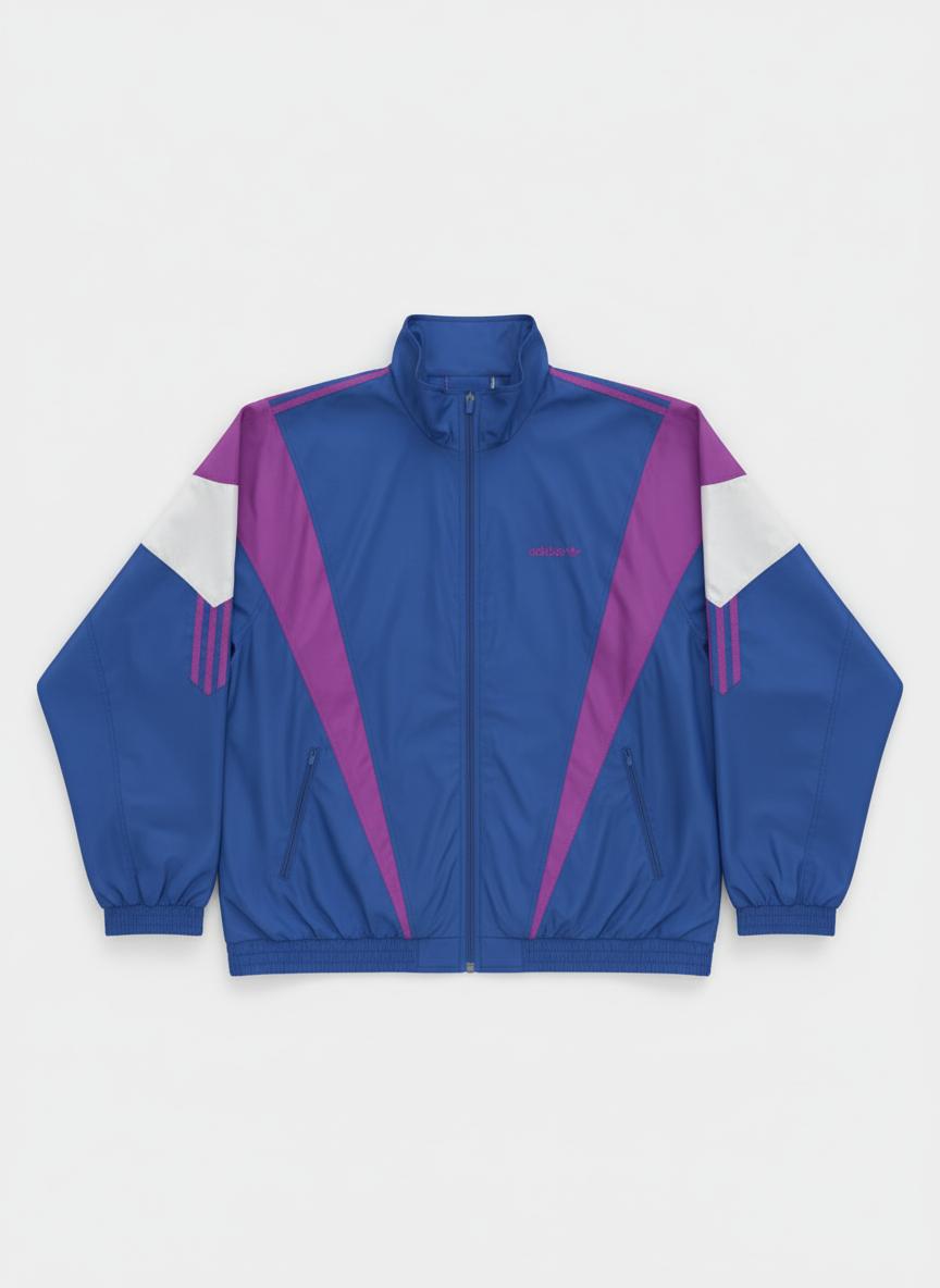 Chaqueta Adidas Originals 90s – Azul/Morado/Blanco